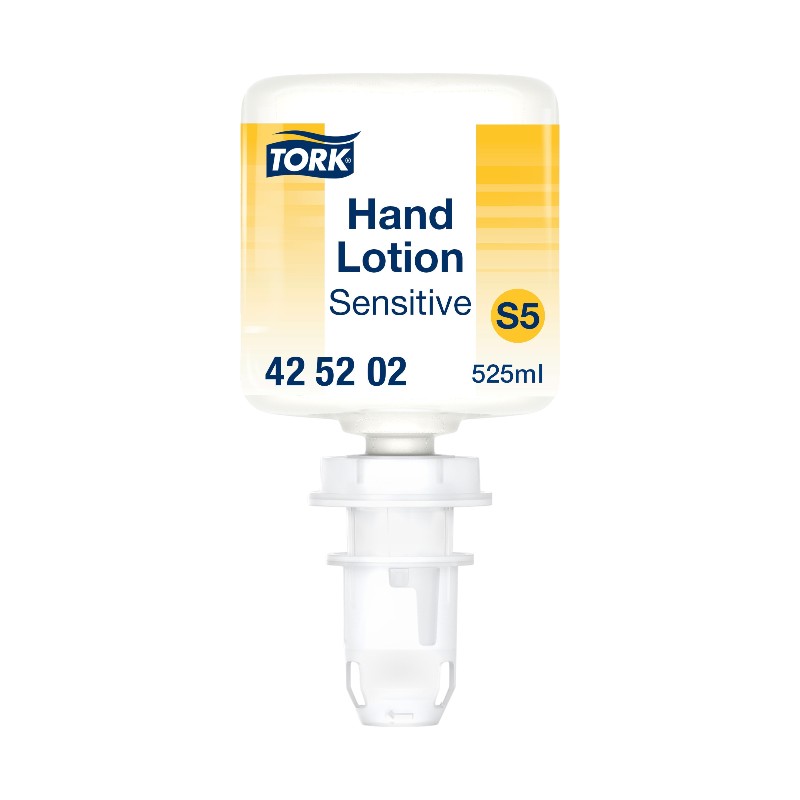425202 - Tork Hydraterende handlotion voor de gevoelige huid Mini - 525 ml - S5 - 8 stuks